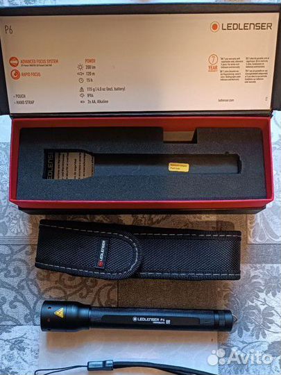 Оригинальные фонари Ledlenser P2, P4, P6