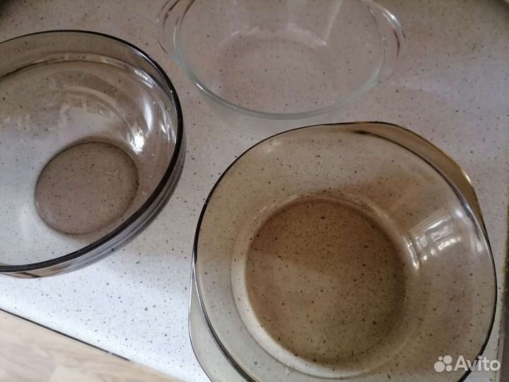 Стекло каленое чашка глубокая