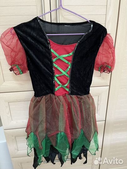 Платье карнавальное Лесная ведьма