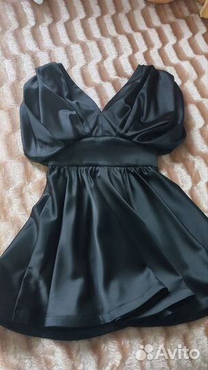 Платье женское 42 44 черное вечернее
