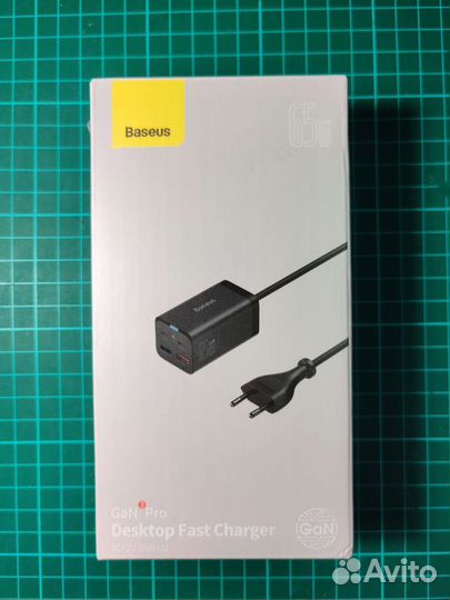 Baseus GaN3 Pro 2C+2U 65W EU
