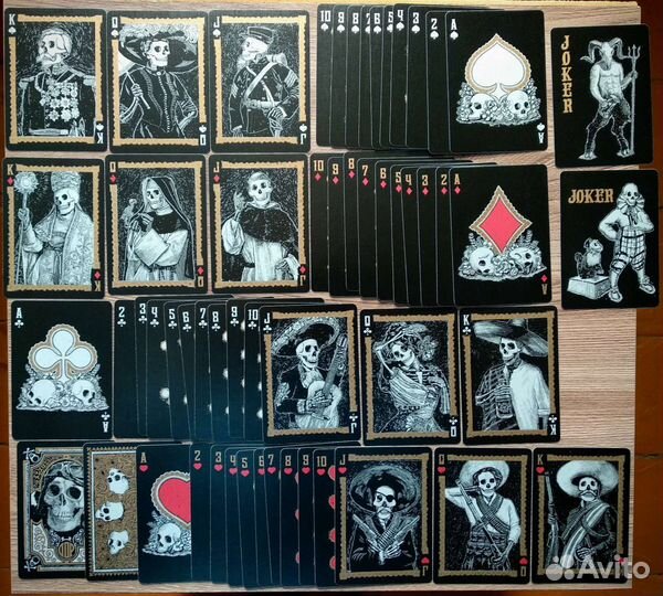 Коллекционные/игральные карты Calaveras