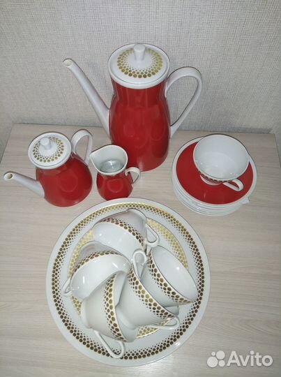 Сервиз Freiberger,1962 год,фарфор,ГДР