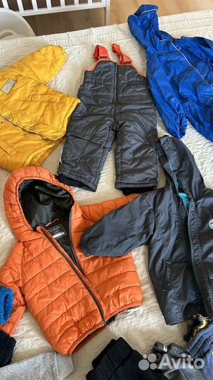 Детские вещи пакетом на мальчика 86 92