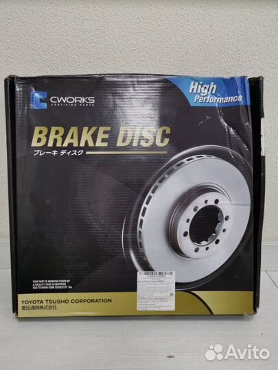 Тормозной диск передний передний левый Lexus Rx 3