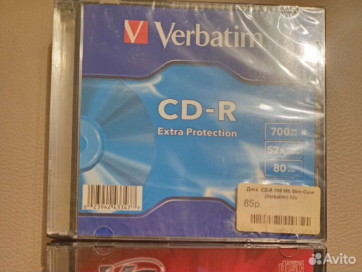 Сd-R новые Verbatim и VS