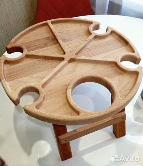 Винный столик менажница