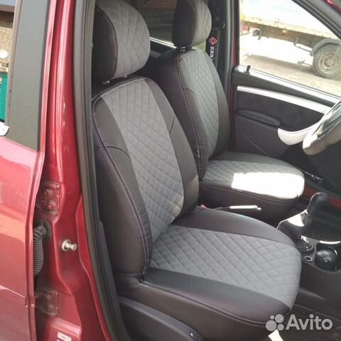 Как поменять чехлы на рено логан Авточехлы на Renault Logan 1 купить в Мурманске Авито
