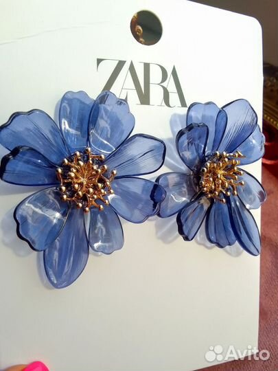 Серьги Zara Оригинал