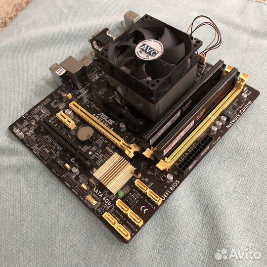 Материнская плата, готовая сборка пк