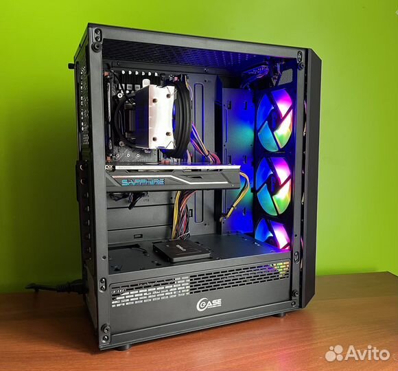 Игровой компьютер 12 ядер/20gb/RX 470 на 8gb