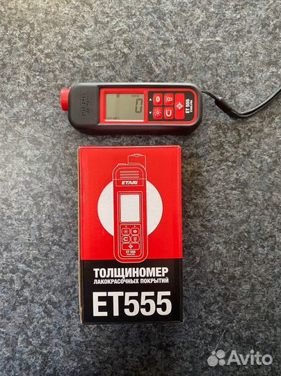 Толщиномер Аренда ET555 по металлу и алюминию