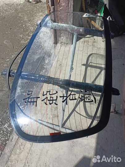 Chevrolet lanos 08г. Стекло заднее