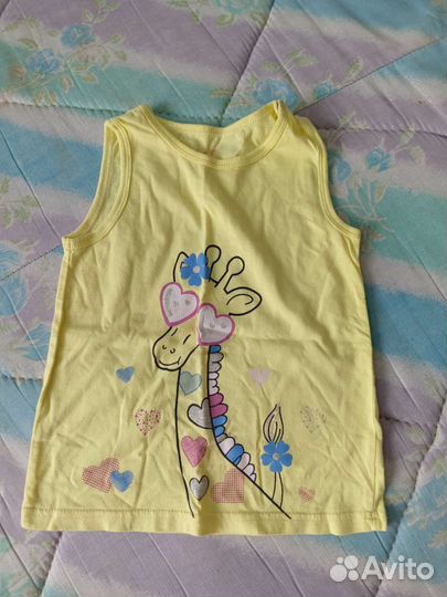 Футболки для девочки на 2-3 года
