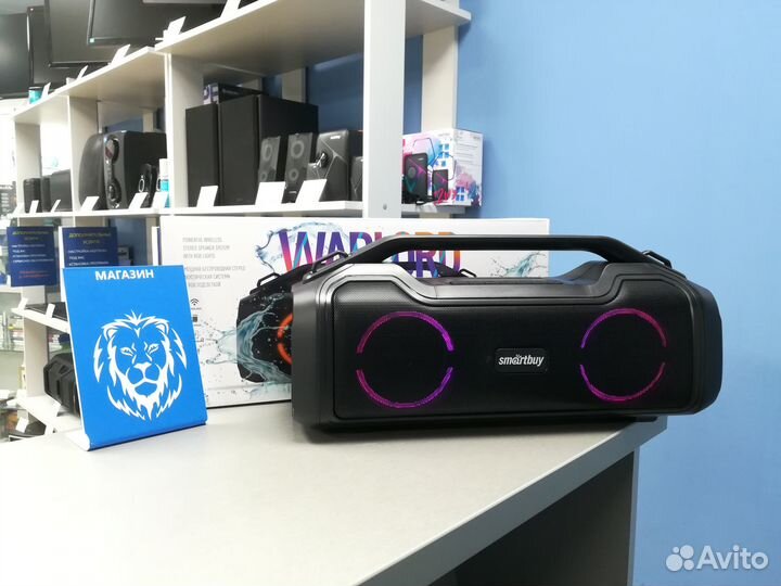 Портативная колонка Smartbuy 80 Вт новая