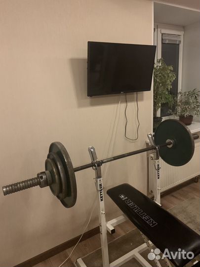 Штанга:гриф блины. Гиря