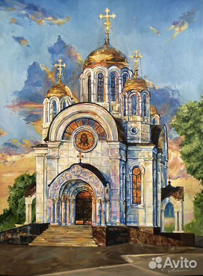 Картина маслом на холсте