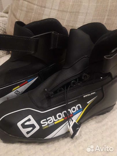 Лыжные ботинки salomon prolink kombi юниорские