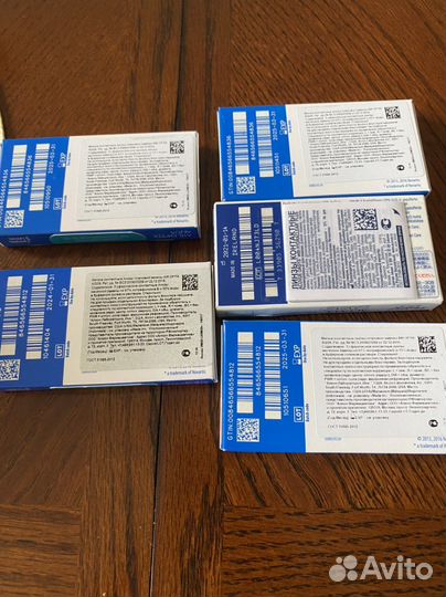 Контактные линзы Alcon, Acuvue, -6,5; -7,0;-7,5