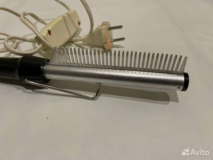 Плойка для волос советская,с расчёсткой