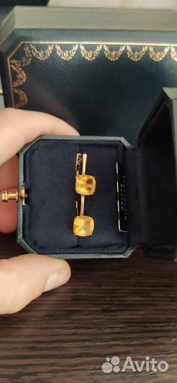 Золотые серьги