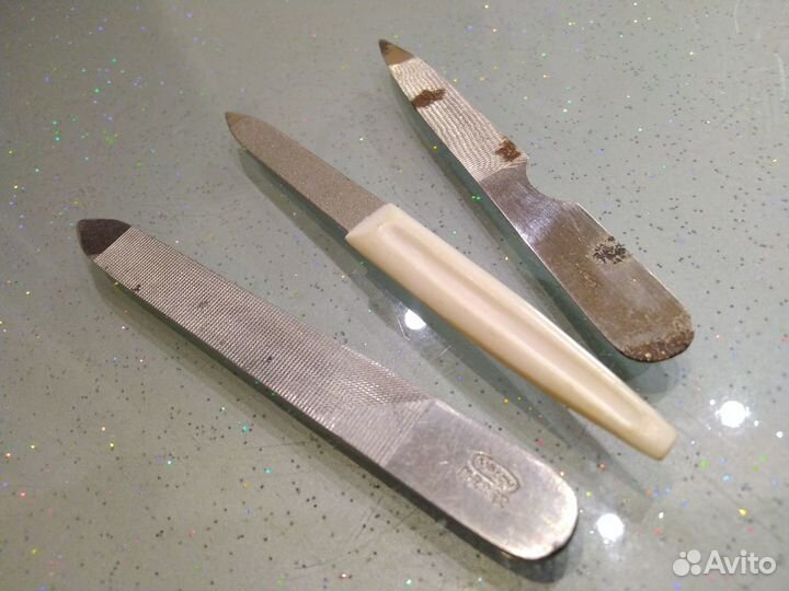 Маникюрные принадлежности 5 предметов Б/У