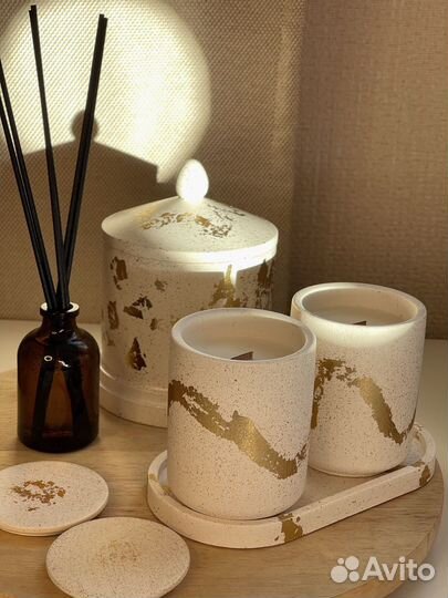 Ароматические свечи ручной работы