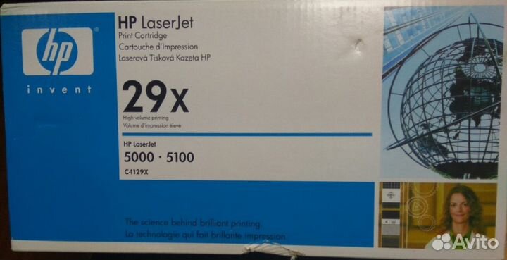 Оригинальные картридж HP LaserJet Картридж C4129X