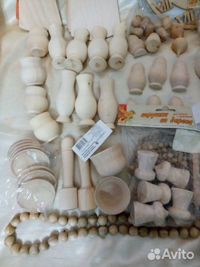 Деревянные заготовки для творчества