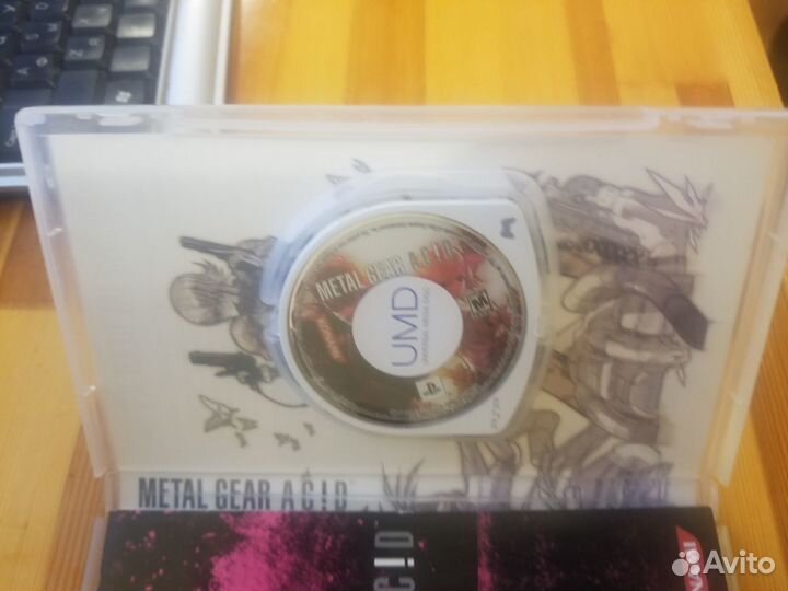 UMD диск с игрой для sony PSP metal gear ACD