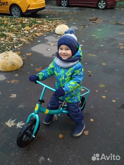 Шапка со снудом детская