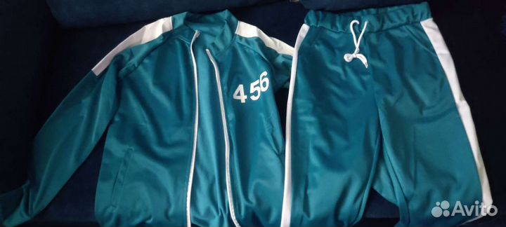 Костюм игра в кальмара 456