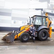 Аренда и услуги экскаватора погрузчика JCB