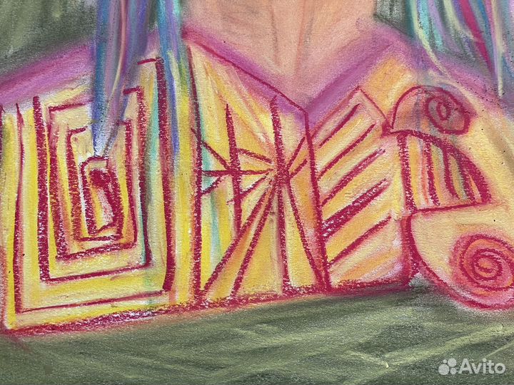 Картина пастель 