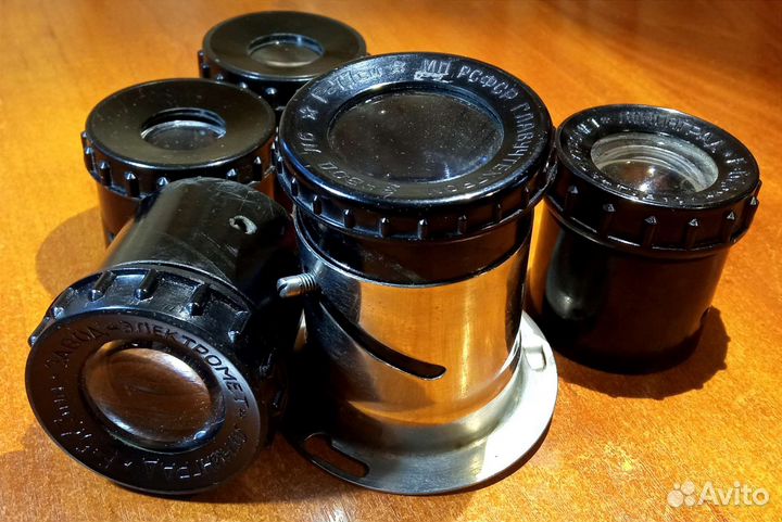 Объективы для фильмоскопов СССР