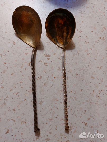 Ложка для варенья мельхиор