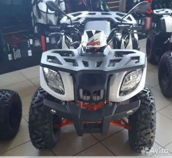 Квадроцикл Kayo Big Bull черно-белый