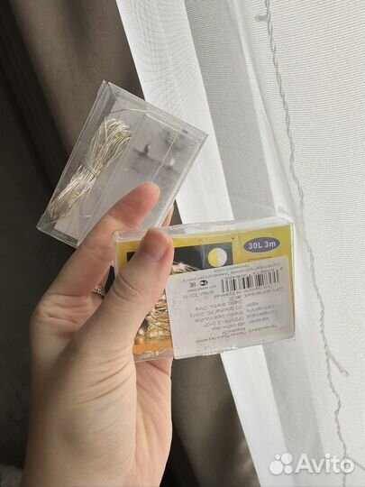 Гирлянда роса 3 новая