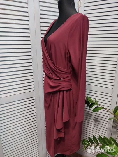 Вечернее платье с драпировкой Alexon размер 46