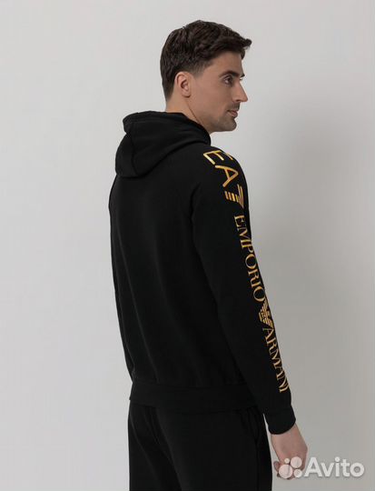 Худи EA7 Logo Series, 48 (M), Emporio Armani