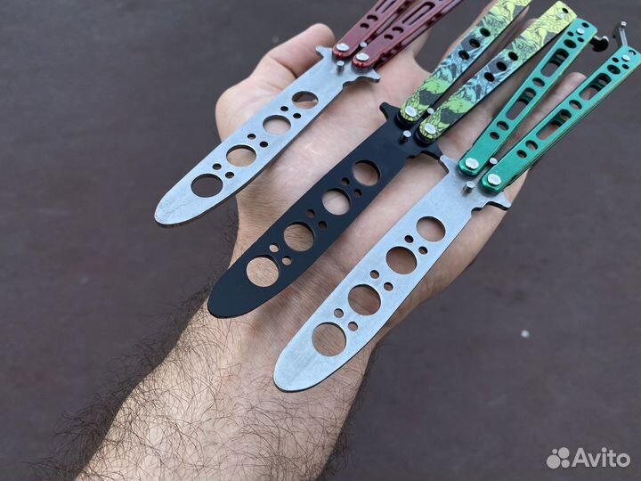 Нож бабочка тренировочная