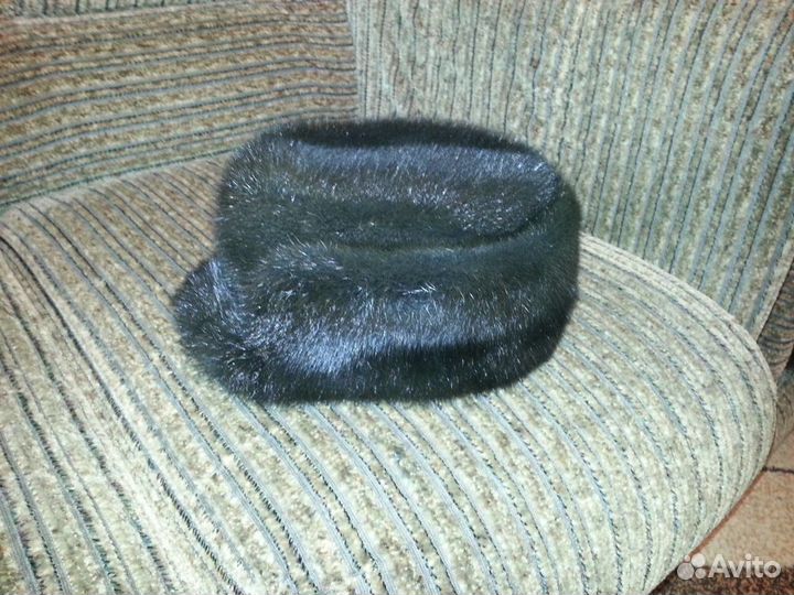 Шапка норковая мужская