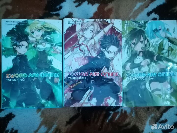 Ранобе Sword Art Online
