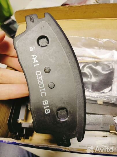 Колодки тормозные передние Тушкан Спортаж 2015