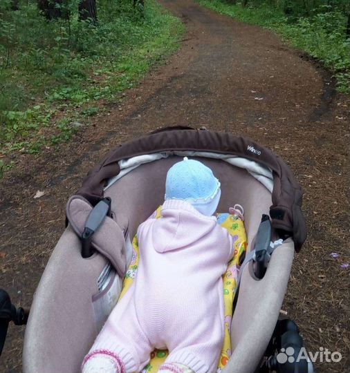 Коляска трехколесная