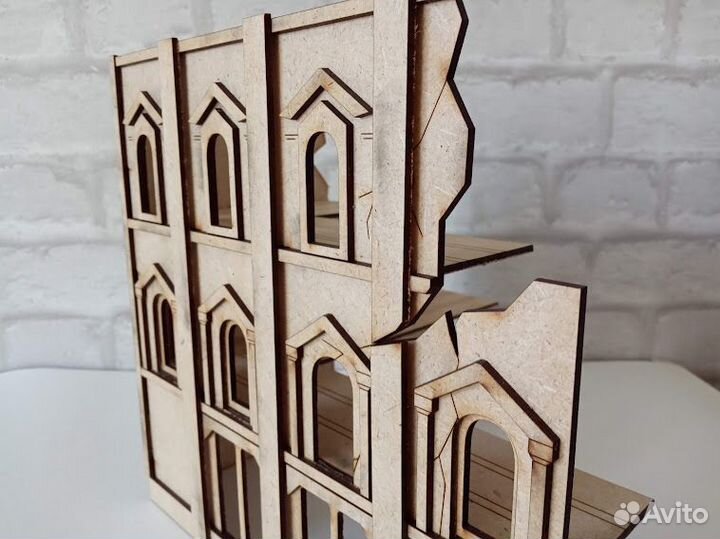 Монолитная руина для warhammer 40000