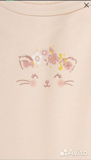 Набор маек боди 80 С&А для девочки новые