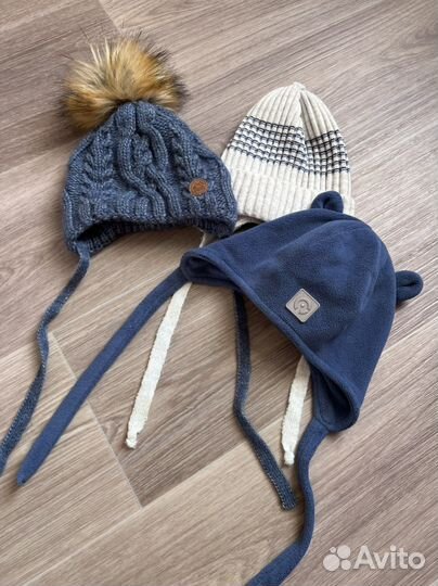 Шапка для малыша зима / осень
