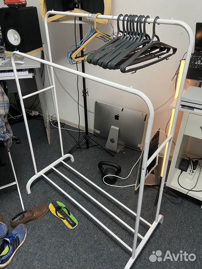 Рейлы для одежды бу
