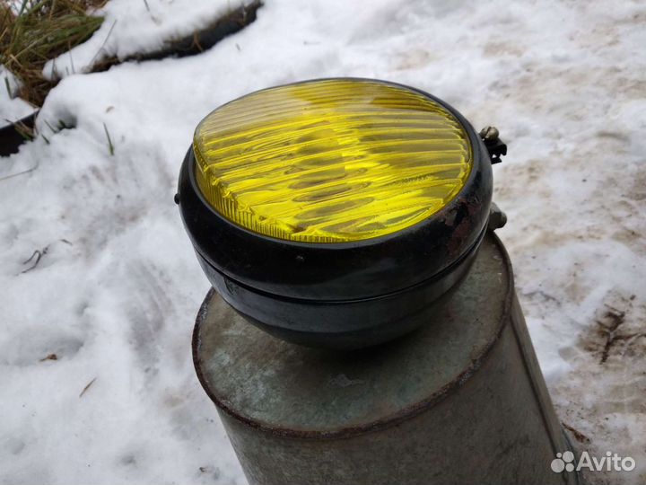 Фара желтая СССР